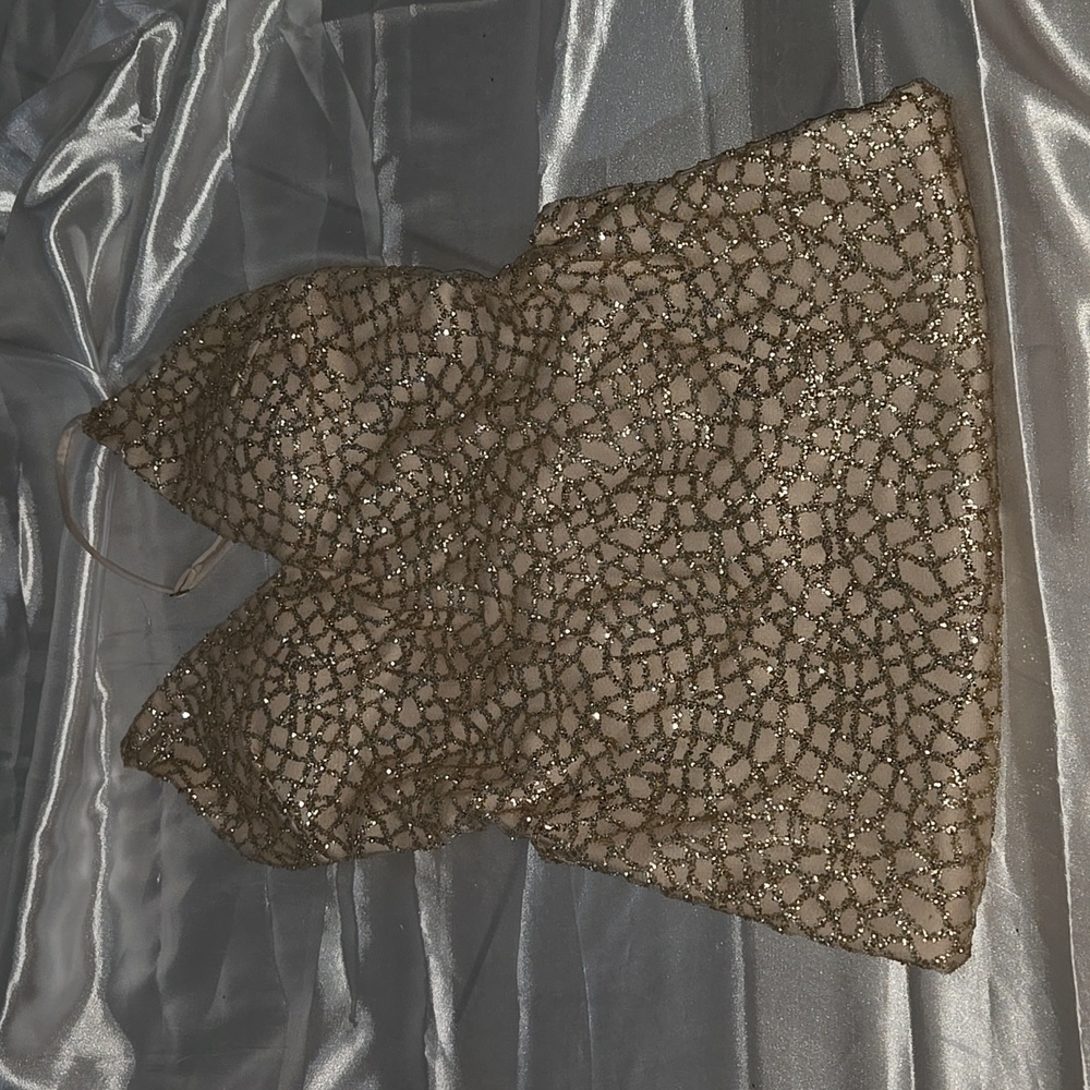 Windsor Gold Sparkling Dress